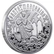 Серебряная монета Андорра Святая Маргарита 10 динаров Andorra SAINT MARGARET HOLY HELPERS 2011 год из серии "Святые помощники" - изображение 1