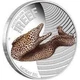 Серебряная монета 50 центов 2010 Морская жизнь Австралии. Фауна рифа. Мурены - изображение 1