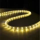 Вулична гірлянда дюралайт, 10м, 600 LED, квадратний, від мережі 220V, статичний режим, 3-жильний провід, IP68, Теплий белий - зображення 6