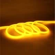 Неоновая LED лента уличная, 20м, односторонняя, 120 светодиодов на метр, 220В, IP65, Желтый - изображение 4