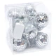 Светодиодная гирлянда "Диско шары", 3м, 10 LED, 220V, статический режим, прозрачный провод, Мультиколор - изображение 2