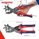 Просікач отворів револьверного типу Workpro WP231078 220 мм - зображення 6