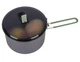 Каструля Bo-Camp Explorer Hard Anodized 1L Grey/Green (2200236) (DAS302115) - зображення 4