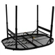 Стіл Bo-Camp Woodbine Oval 100x70 cm Black/Wood look (1404185) - зображення 6