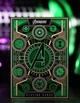 Гральні карти Theory11 Avengers: Infinity Saga (Месники) Green Edition - зображення 1