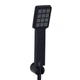 Смеситель для ванны Lidz Wawel 006 c душевым гарнитуром Black - изображение 3