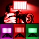 Видеосвет Video Light RGB Накамерный свет 8W Лампа для съемки и селфи, для фото и видео Заполняющий свет - изображение 2