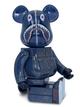 Статуэтка Bearbrick x BAPE x Levis 400% 28 см Medicom Toy Акула в костюме. - изображение 13