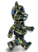 Статуетка Bearbrick x BAPE Mastermind Green Camo 400% 28 см Medicom Toy Камуфляжна Акула. - зображення 12