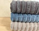 Набор махровых турецких полотенец Zeron 3 штуки 50х90 Microcotton Dalgali Desen - изображение 2