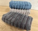 Набор махровых турецких полотенец Zeron 3 штуки 50х90 Microcotton Dalgali Desen - изображение 4