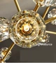 LED люстра Диамант 8611 (Золотая) на 9 плафонов - изображение 3