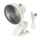 Мини вентилятор настольный Аккумуляторный вентилятор на прищепке BRB - изображение 8