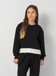 Подростковый свитшот для девочки Smile Time Jacket SX26-30-1-2 140 см Черный (st_2000000189451) - изображение 1