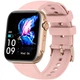 Женские Смарт Часы Розовые Наручные Smart Sensation Pink 2 Ремешки (281459) - изображение 1