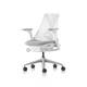 Офісне крісло Herman Miller Сейл Білий Sayl chair white grey fabric AS6392511SA22AA AJ 65 BB 98 - зображення 1