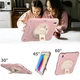 Чехол ARM Cover Apple iPad mini 6 (8.3" экран) противоударный с ремнём и подставкой 360° Pink - изображение 3