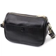 Сумка крос-боді для жінок з натуральної шкіри на кожен день Vintage Bag 22590 Чорний - зображення 2