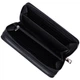 Чоловічий шкіряний клатч для карток купюр та документів ST Leather bg226fash84 Чорний - зображення 13