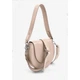 Женская кожаная сумка Mandy светло-бежевая 4866996 - изображение 3