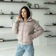 Осіння жіноча куртка UF-Fashion UF-33 46 кремовий - зображення 2