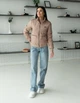 Жіноча куртка демісезонна UF-Fashion UF-32 40 кремовий - зображення 3