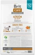 Сухой корм Brit Care Dog Grain-free Senior & Light беззерновой для стареющих собак с лососем 3 кг (172206) - изображение 2