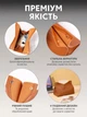 Диспенсер для бумажных салфеток, салфеточница из экокожи Оранжевая (CLA-010) - изображение 4