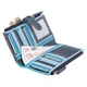 Женский кожаный кошелек Visconti RB100 Bermuda (Blue Multi) - изображение 2