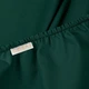 Двоспальна постільна білизна з простирадлом на резинці DARK GREEN CS2 - зображення 9