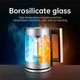 Электрочайник HOCO Kitchen high boron glass electric kettle HA01A |1.8L| - изображение 13