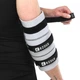 Налокотники для жима регулируемые (2шт) ADJUSTABLE ELBOW SLEEVE EZOUS (PL, хлопок, латекс, S (32-36см), 24см, вес 376гр) (C-08_Серый-черный_S) - изображение 2
