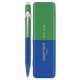 Ручка Caran d'Ache 849 Paul Smith Cobalt Blue & Emerald Green + пенал NM0849.338 (7630002353168) - изображение 1