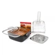 Сковорідка-фрітюрниця квадратна з кришкою TOP KITCHEN BN-8001 - зображення 2