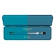 Ручка Caran d'Ache 849 Paul Smith Cyan Blue & Steel Blue + пенал NM0849.342 (7630002353281) - изображение 4