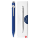 Ручка-ролер Caran d'Ache 849 синя + box 846.659 (7630002346337) - зображення 1