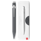 Ручка-роллер Caran d'Ache 849 антрацит + box 846.595 (7630002346313) - изображение 1
