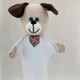 Мягкая игрушка рукавичка собачка бежевый 33 см М066 - изображение 5