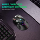 Беспроводная игровая мышь UrChoiceLtd X6 PRO, ультралегкая, сенсор Pixart PAW3325, до 12000 DPI, 2,4G/USB-C, 6 программируемых кнопок, аккумулятор 1000 мАч, для ПК/MAC/PS4/XBOX (черный) - изображение 6