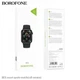 Розумний смарт годинник Borofone BD1 Smart Watch електронний наручний смарт-годинник з функцією прийому дзвінків чорний - зображення 6