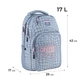 Рюкзак Kite Education Teens "Delete Negativity" 42х29х17 см ортопедичний сірий (K24-2578M-1) - зображення 3
