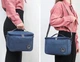 Сумка для обідів для ланчу Your City lunch bag термосумка для їжі 24х14х17 см з плечовим ременем синя - зображення 10