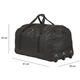 Сумка дорожная TravelZ на колесах Wheelbag 100 Black (927291) - изображение 2