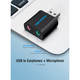 Звуковая плата Vention Audio USB 2х3,5mm jack Metal (VAB-S17-B) - изображение 12