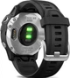 Спортивні годинник Garmin Fenix 6S Solar Silver with Black Band (010-02409-00) - зображення 4