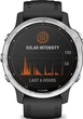 Спортивні годинник Garmin Fenix 6S Solar Silver with Black Band (010-02409-00) - зображення 9