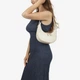 Сумка женская кожаная багет маленькая Regina Notte Baguette 3705 Бежевый - изображение 2