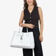 Сумка женская кожаная шоппер большая Regina Notte Shopper 3177 Белый - изображение 2