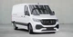 Передний бампер с решеткой ABS (грунтованный под покраску) для Mercedes Sprinter W907/W910 2018- гг - изображение 6
