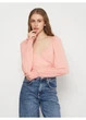 Блуза H&M M Кораловий 25-1048_03 - зображення 1